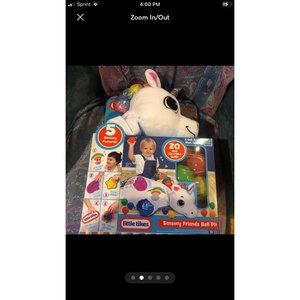 New Little Tykes Unicorn Soft Sensory Friends Ball Pit Sensory Gift